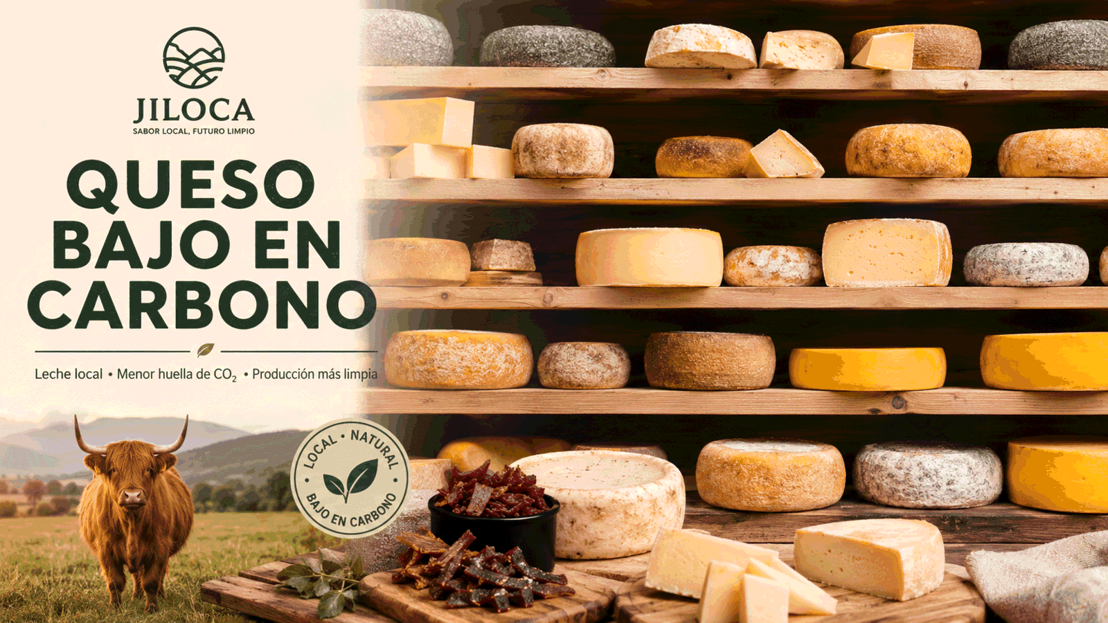Queso bajo en carbono